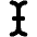 I Cursor Icon from Font Awesome Solid Set