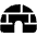 Igloo Icon from Font Awesome Solid Set