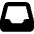 Inbox Icon from Font Awesome Solid Set