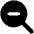 Magnifying Glass Minus Icon from Font Awesome Solid Set