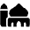 Mosque Icon from Font Awesome Solid Set