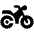 Motorcycle Icon from Font Awesome Solid Set