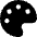 Palette Icon from Font Awesome Solid Set