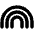 Rainbow Icon from Font Awesome Solid Set