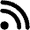 Rss Icon from Font Awesome Solid Set