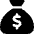 Sack Dollar Icon from Font Awesome Solid Set