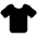 Shirt Icon from Font Awesome Solid Set | Free Download as SVG Vector and Transparent PNG | Streamline icons