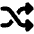Shuffle Icon from Font Awesome Solid Set