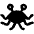 Spaghetti Monster Flying Icon from Font Awesome Solid Set