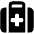 Suitcase Medical Icon from Font Awesome Solid Set