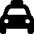 Taxi Icon from Font Awesome Solid Set