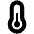 Temperature Half Icon from Font Awesome Solid Set