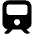 Train Icon from Font Awesome Solid Set