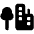 Tree City Icon from Font Awesome Solid Set | Free Download as SVG Vector and Transparent PNG | Streamline icons