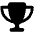 Trophy Icon from Font Awesome Solid Set