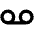 Voicemail Icon from Font Awesome Solid Set