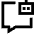 Ai Chat Robot Icon from Sharp Line Set