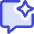 Ai Chat Spark Icon from Core Duo Set