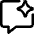 Ai Chat Spark Icon from Core Line Set