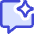 Ai Chat Spark Icon from Core Duo Set