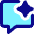 Ai Chat Spark Icon from Core Pop Set