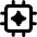 Ai Chip Spark Icon from Core Remix Set