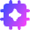 Ai Chip Spark Icon from Core Gradient Set