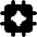 Ai Chip Spark Icon from Core Solid Set