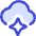 Ai Cloud Spark Icon from Core Duo Set
