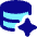 Ai Database Spark Icon from Core Pop Set