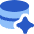 Ai Database Spark Icon from Core Flat Set