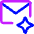 Ai Email Generator Spark Icon from Core Neon Set
