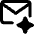 Ai Email Generator Spark Icon from Core Remix Set