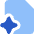 Ai File Spark Icon from Core Flat Set