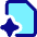 Ai File Spark Icon from Core Pop Set