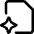 Ai File Spark Icon from Core Line Set