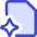 Ai File Spark Icon from Core Duo Set