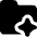 Ai Folder Spark Icon from Core Solid Set