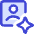 Ai Generate Portrait Image Spark Icon from Core Duo Set