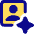 Ai Generate Portrait Image Spark Icon from Core Pop Set