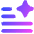 Ai Generate Text Spark Icon from Core Gradient Set