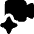 Ai Generate Video Camera Spark Icon from Core Solid Set