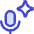 Ai Generate Voice Spark 2 Icon from Core Duo Set | Free Download as SVG Vector and Transparent PNG | Streamline icons