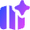 Ai Map Generating Spark Icon from Core Gradient Set