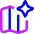 Ai Map Generating Spark Icon from Core Neon Set