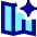 Ai Map Generating Spark Icon from Sharp Pop Set