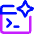 Ai Prompt Spark Icon from Core Neon Set