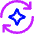 Ai Redo Spark Icon from Core Neon Set