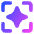 Ai Scanner Spark Icon from Core Gradient Set