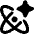 Ai Science Spark Icon from Core Remix Set
